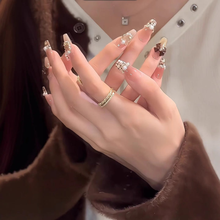 Luxury Decorative Nail Art Bow