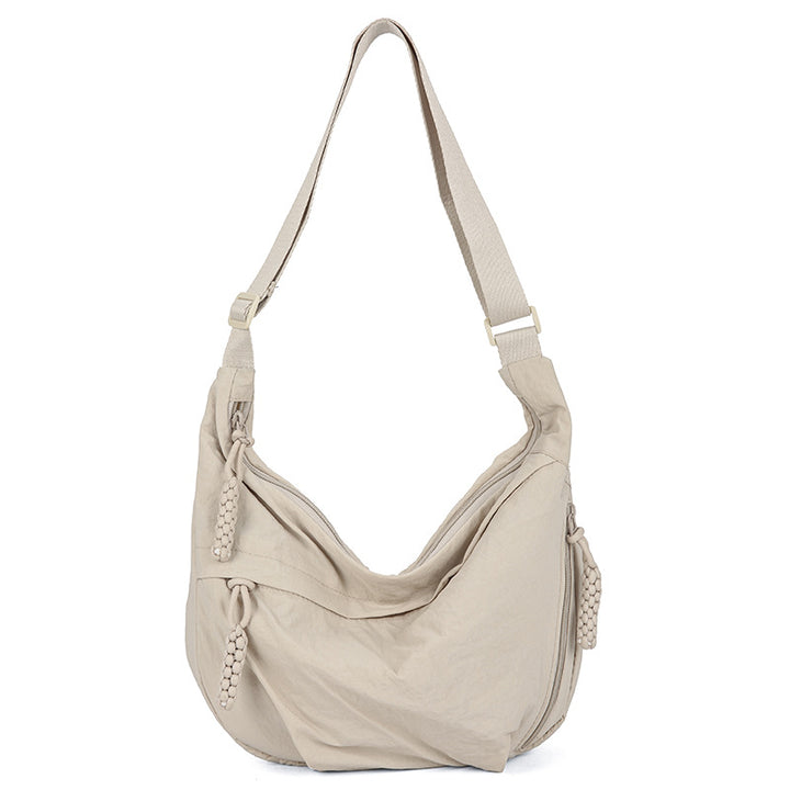 Casual shoulder bag with multifunctional zip pockets Kalsten