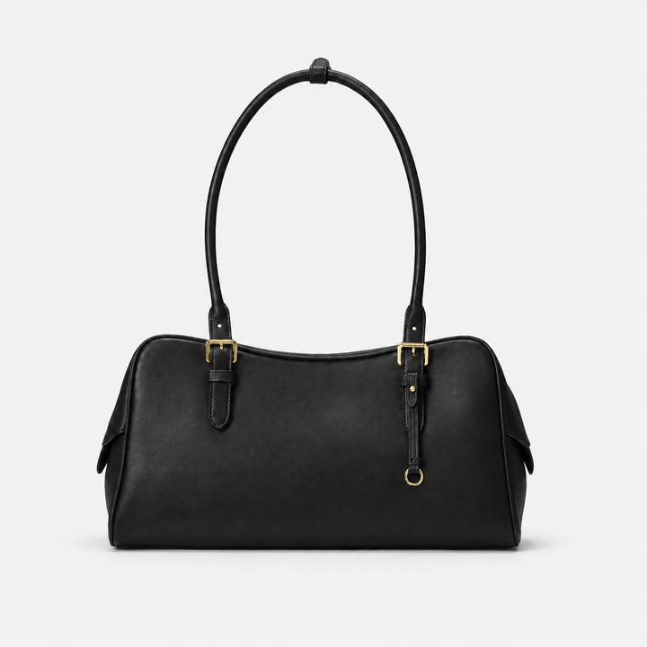 Classic Structured Leather Handbag