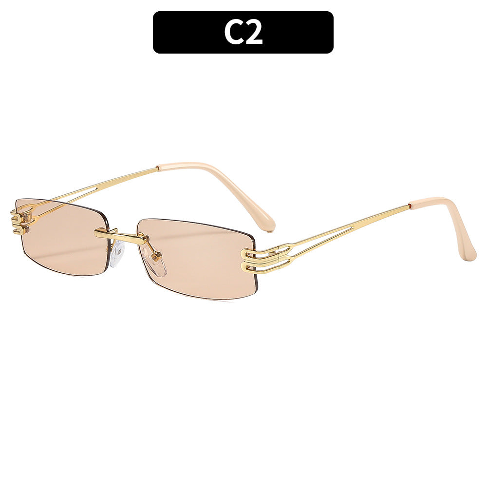Stylish Minimalist Rectangle Sunglasses