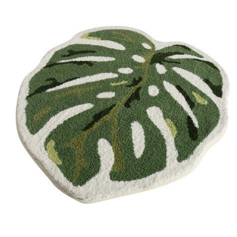 Elephant Theme Plush Rug