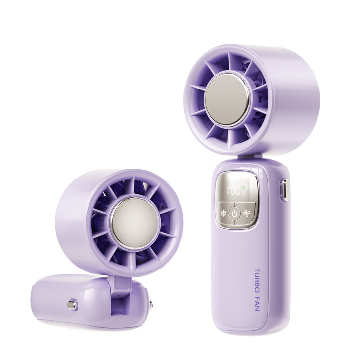 Turbo-Charged Portable Handheld Fan Kalsten