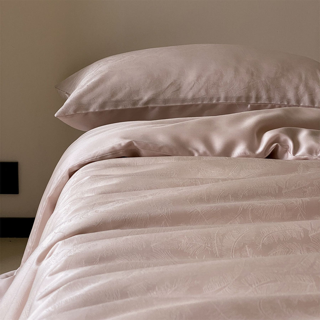 Satin-bedcover-and-pillowcase-set