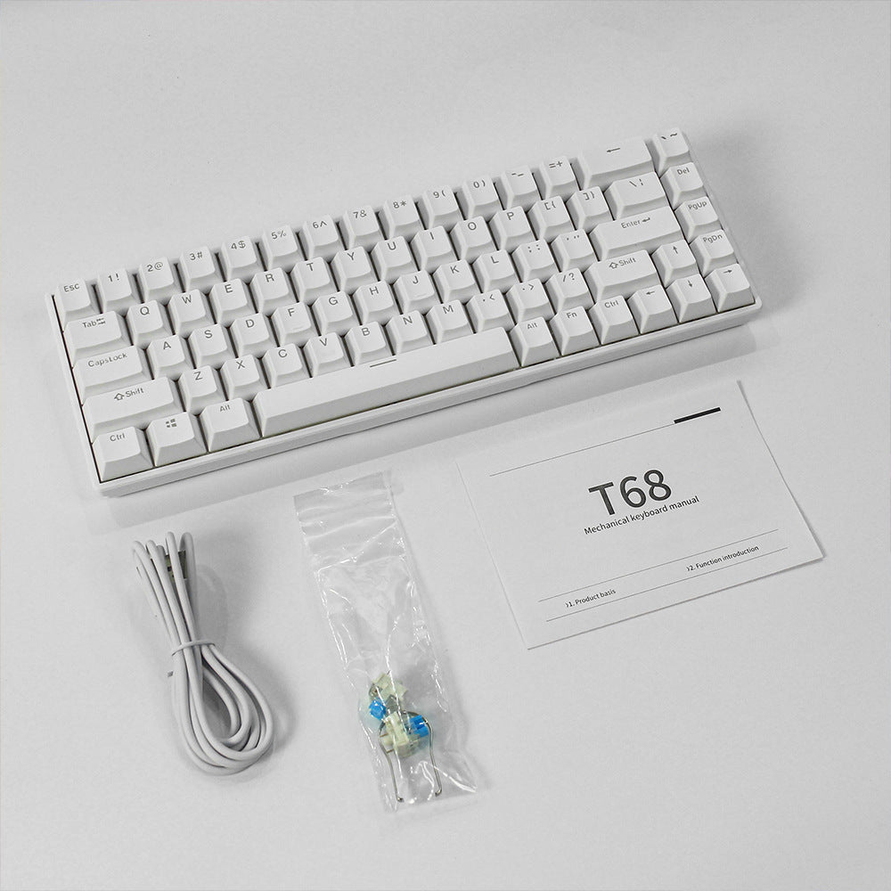 Compact RGB Mechanical Keyboard with Customizable Keys Kalsten