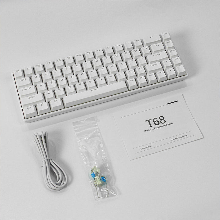 Compact RGB Mechanical Keyboard with Customizable Keys Kalsten