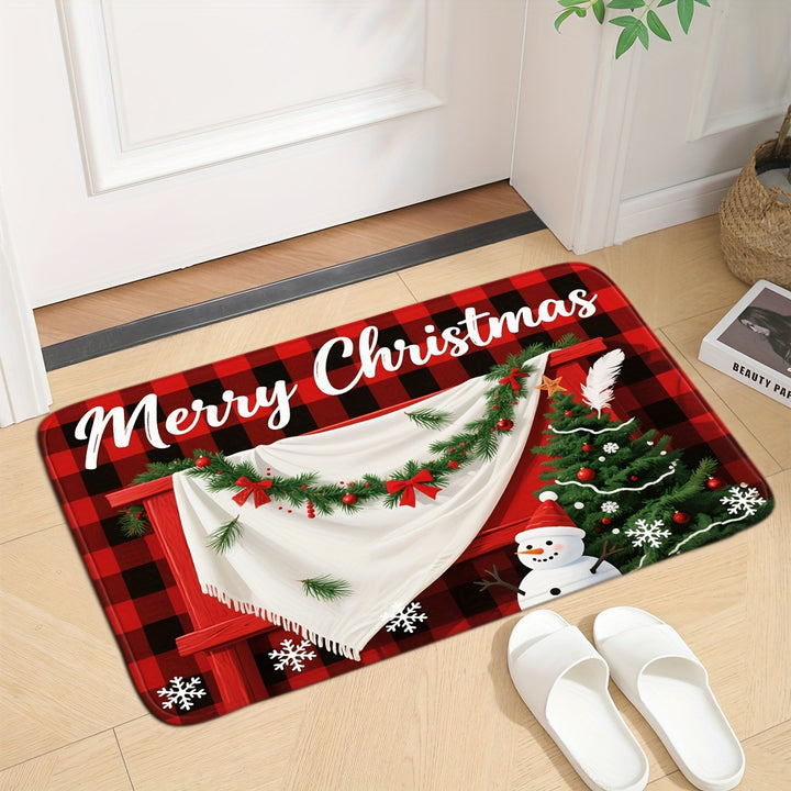 Christmas-Themed Indoor Doormat