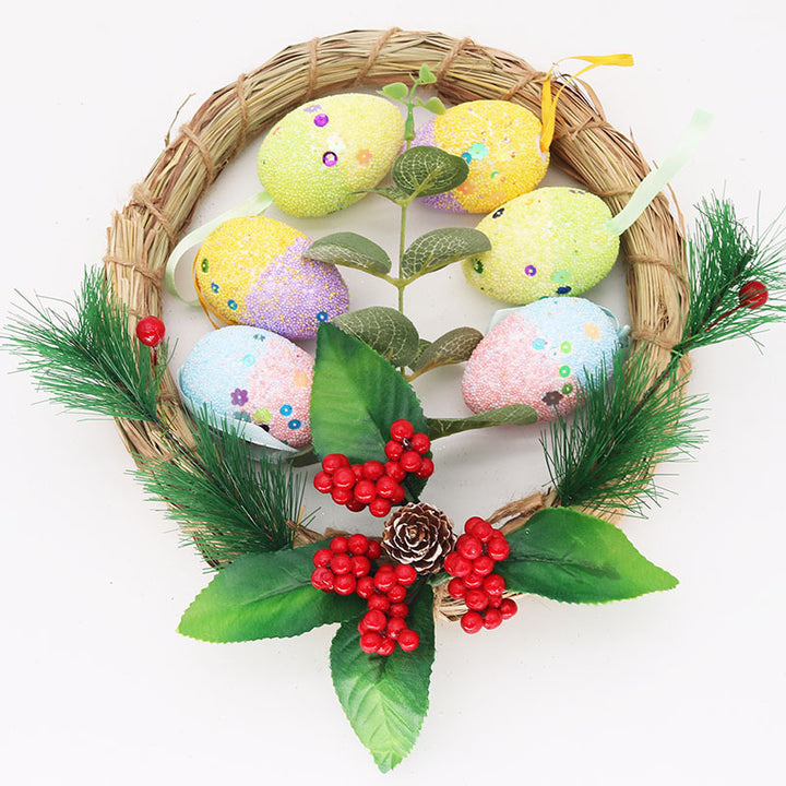 Decorative Sparkling Easter Egg Ornaments Kalsten
