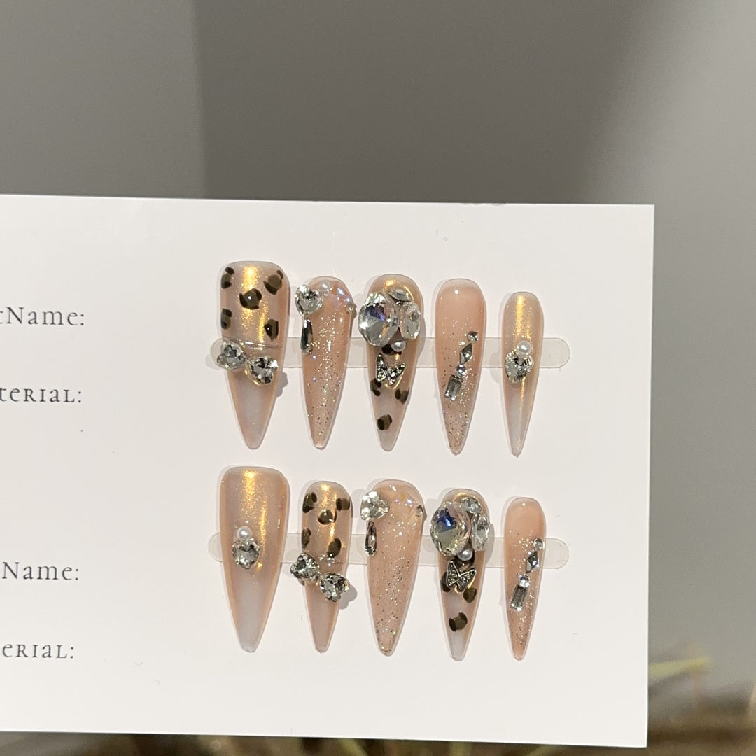 Elaborate Press-On Nail Designs