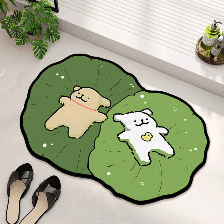 Leuk-Theme Bath Mat