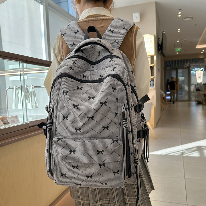 Stylish Quilted Backpack Kalsten
