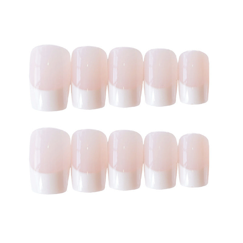 Premium French Tip Press-On Nail Art Kalsten