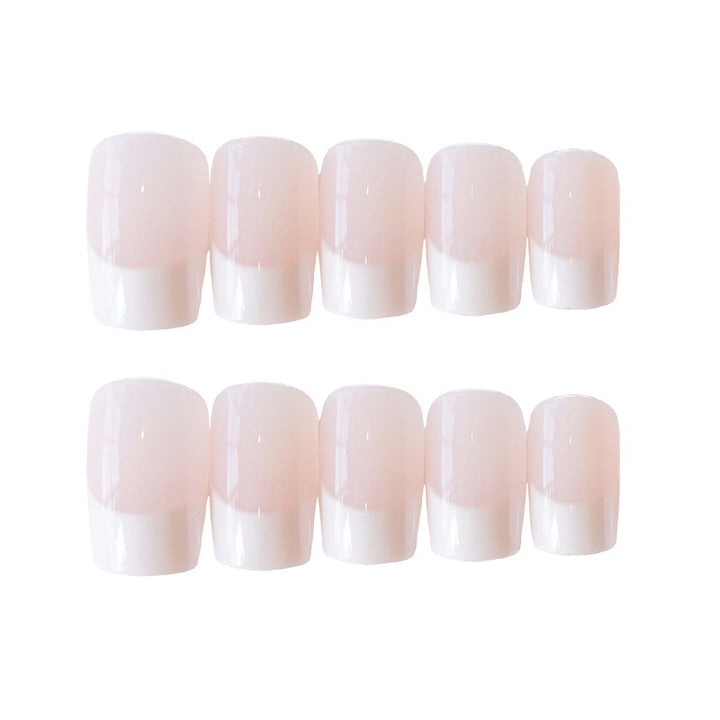 Premium French Tip Press-On Nail Art Kalsten