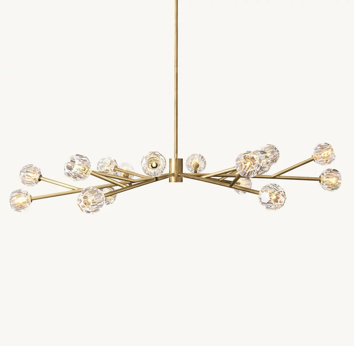 Modern Floral Chandelier