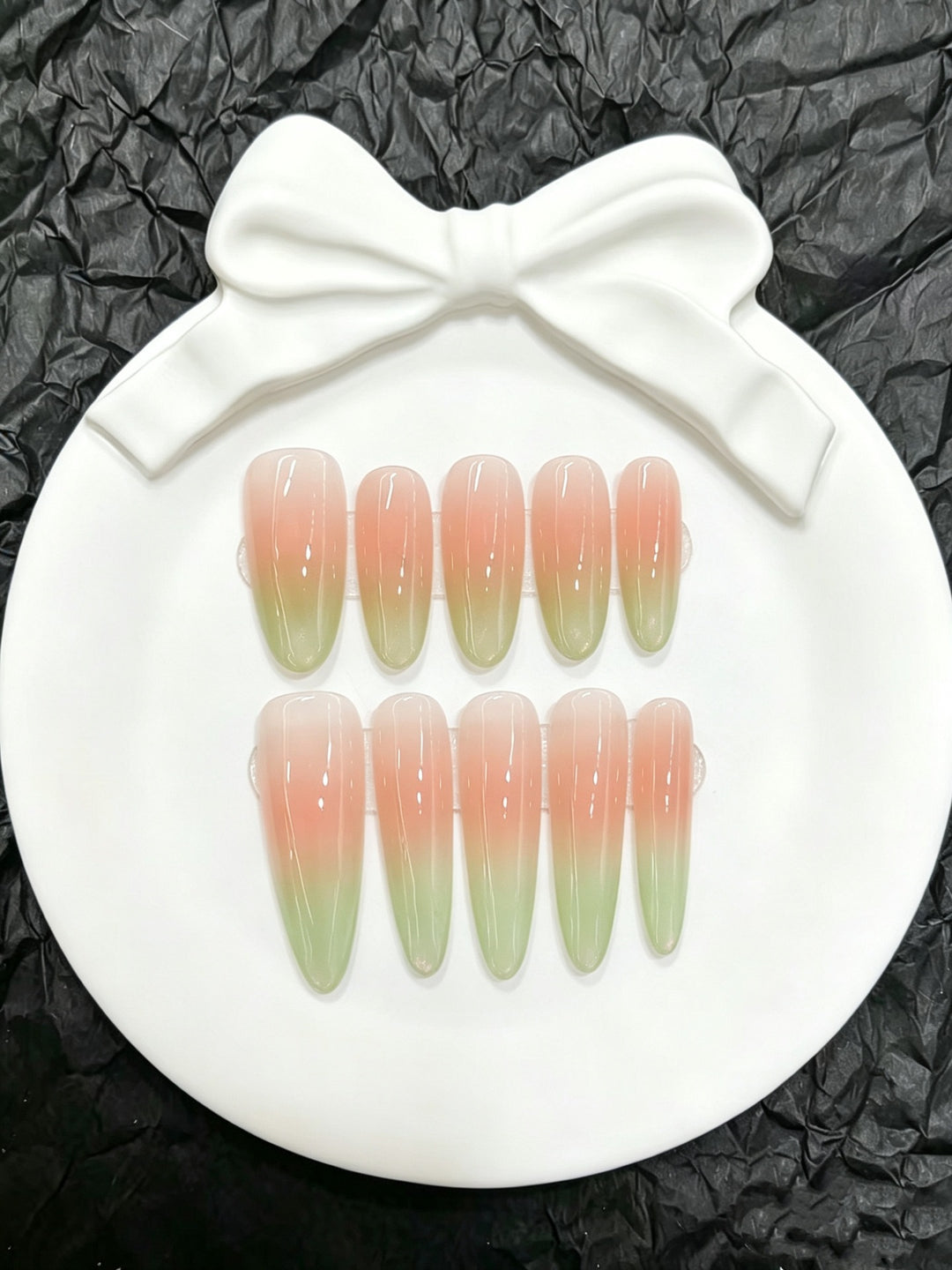Artistic Ombre Press-On Nail Set