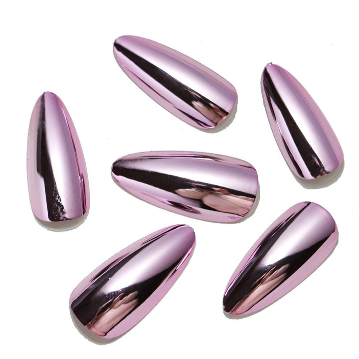 Elegant Mirror Finish Press-On Nails Kalsten