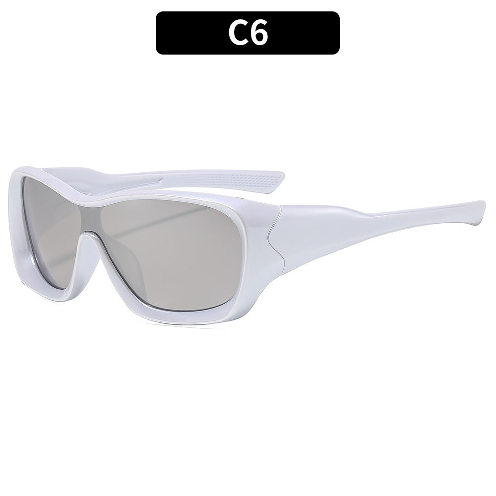 Sleek Sport Shield Sunglasses