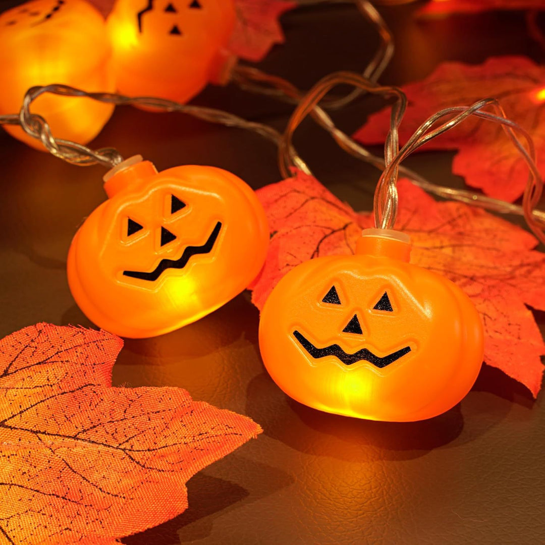 Decorative LED Pumpkin String Lights Kalsten