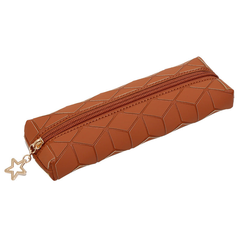 Geometric Patterned Pencil Case Kalsten