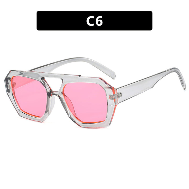 Women's oversized sunglasses in striking, octagonal design Kalsten