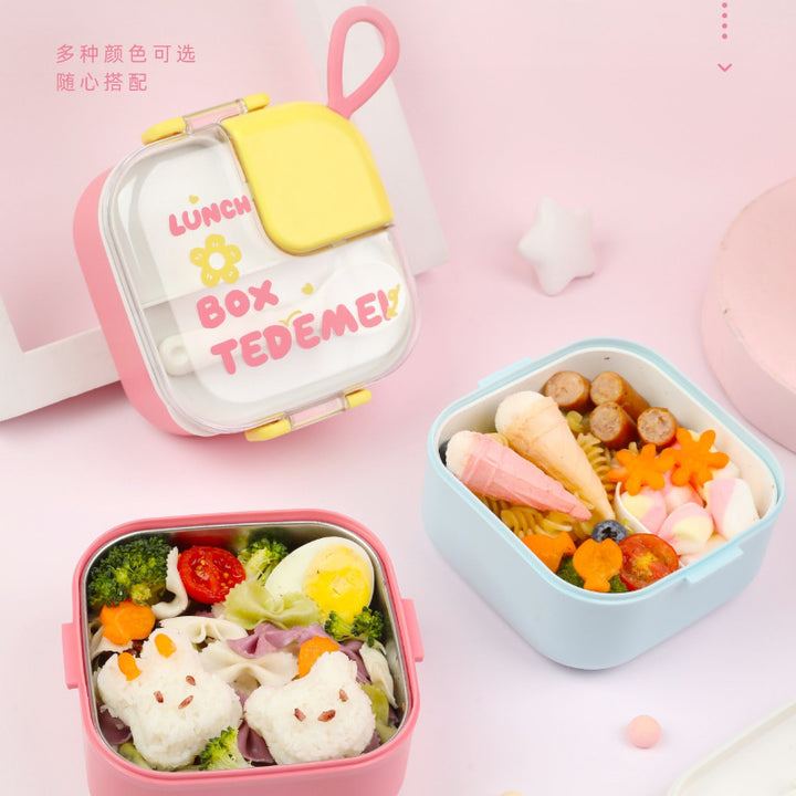 Fun-Themed Multi-Compartment Lunch Storage Container