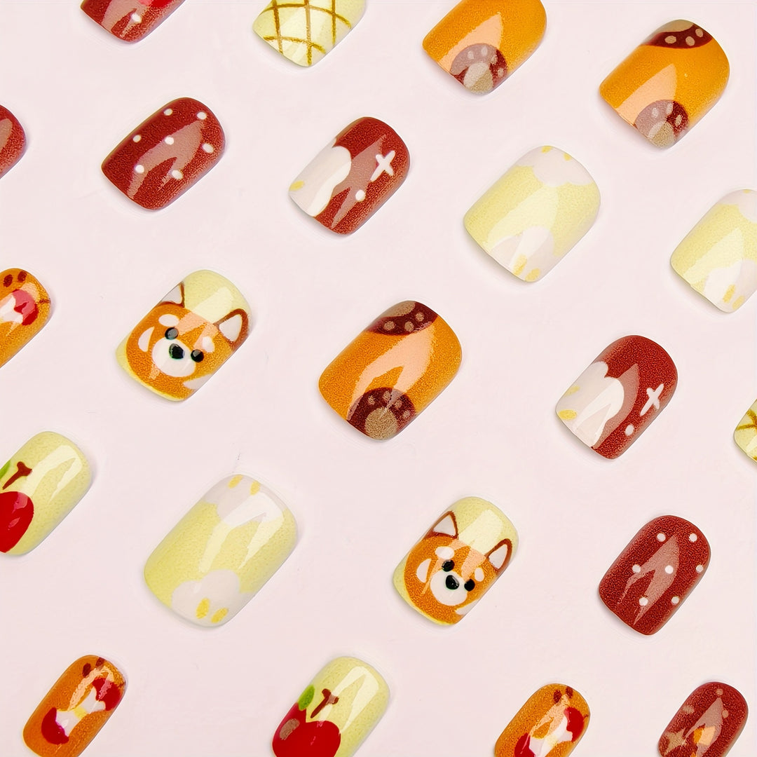 Creative Animal Design Artificial Nails Kalsten