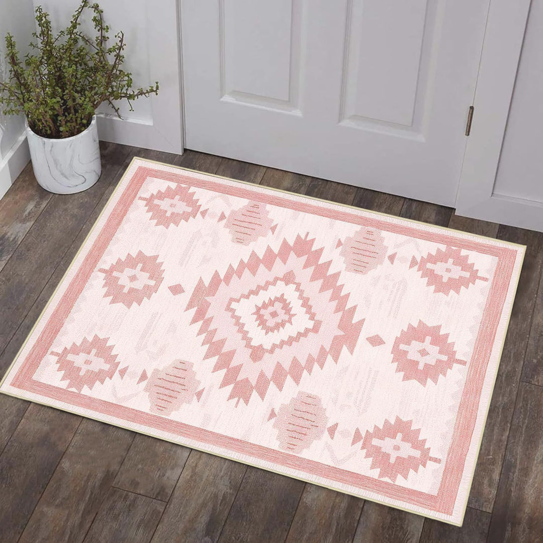Geometric Patterned Decorative Area Rug