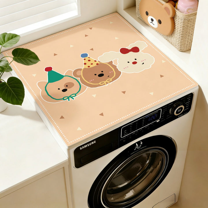 Decorative Laundry Appliance Mat