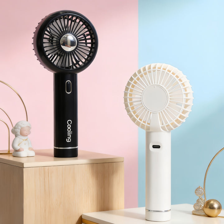 Portable USB Hand Fan with Ergonomic Design and Variable Speed Control Kalsten