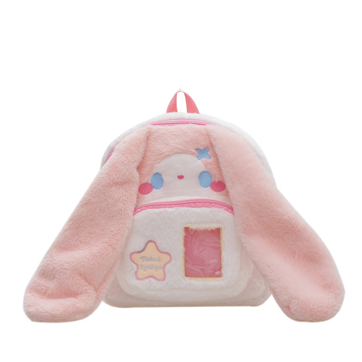Plush Backpack in Cute Bunny Design Kalsten