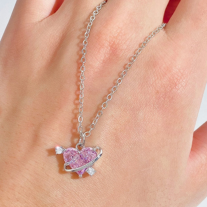 Playful Heart Pendant Necklace Kalsten