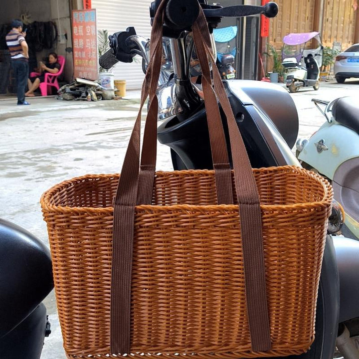 Spacious Woven Grocery Tote Kalsten
