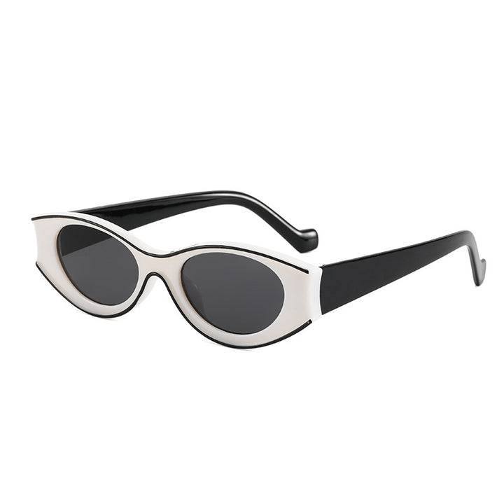 Women's Cat-Eye Sunglasses with Contrasting Frame Design Kalsten