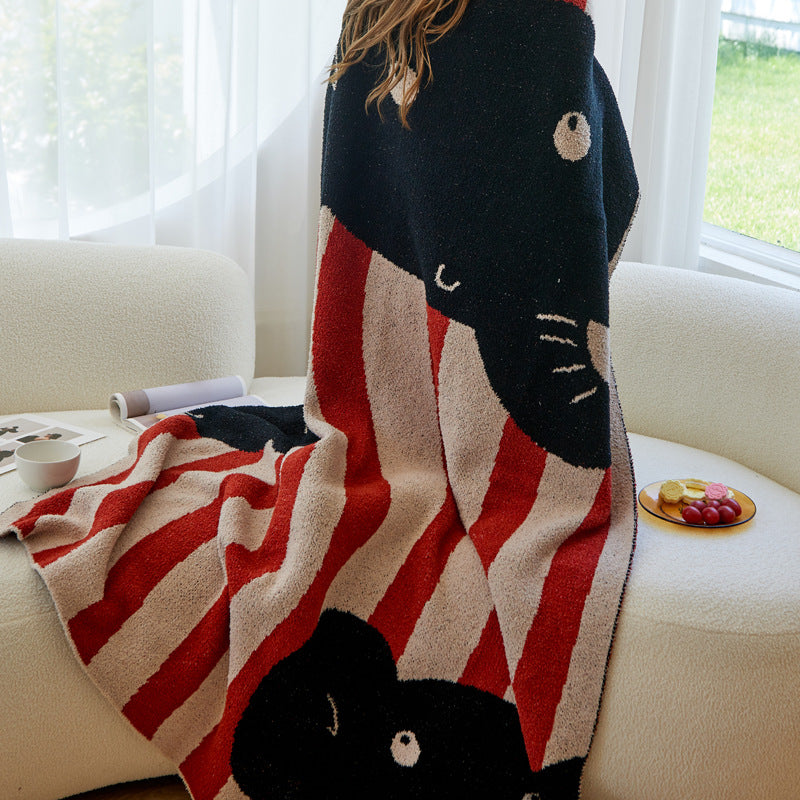 Creative Animal Pattern Throw Blanket