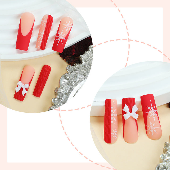 Themed Holiday Press-On Nail Set Kalsten