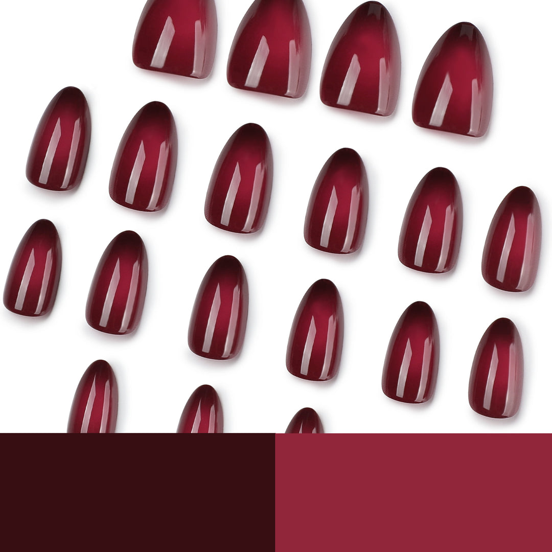 Elegant Stiletto Nails with Gentle Gradient Kalsten