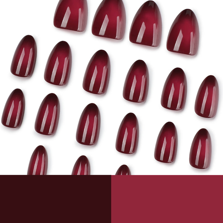 Elegant Stiletto Nails with Gentle Gradient Kalsten