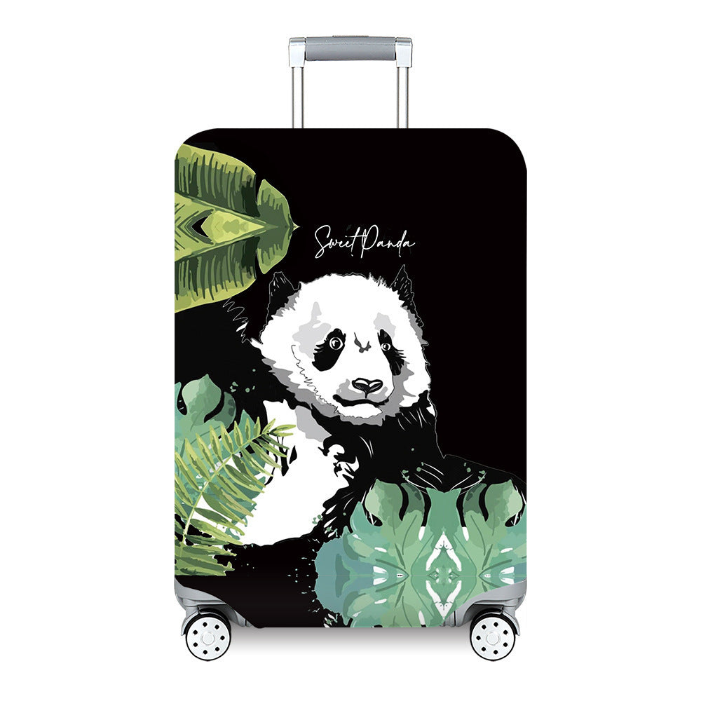 Women's Hard Shell Travel Suitcase with Custom Statement Design Kalsten