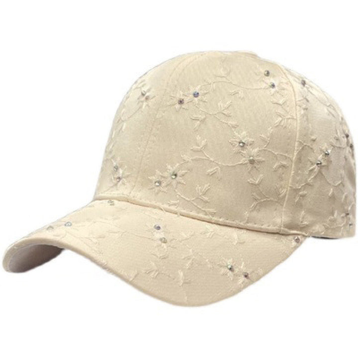 Women's Embroidered Rhinestone-Detail Baseball Cap Kalsten