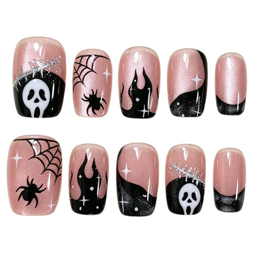 Halloween Theme Press-On Nail Set Kalsten