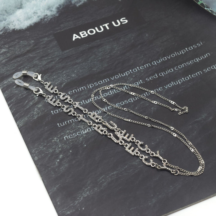 Sparkling Rhinestone Eyewear Chain Kalsten