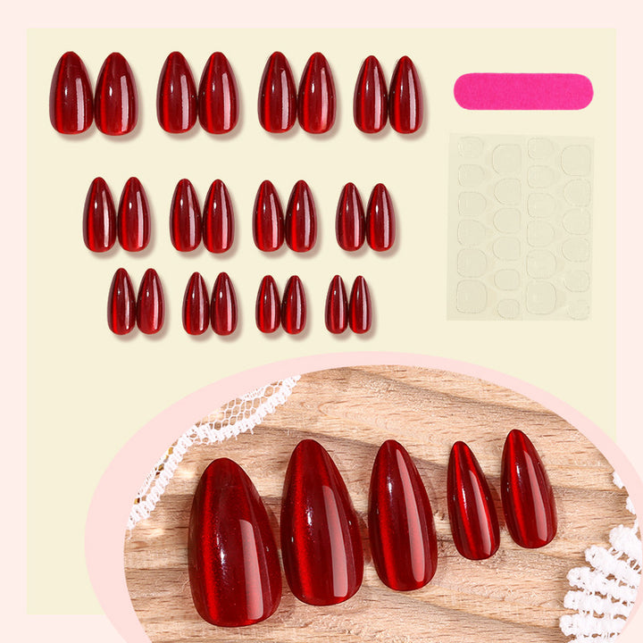 Stylish Almond-Shaped Press-On Nails Kalsten
