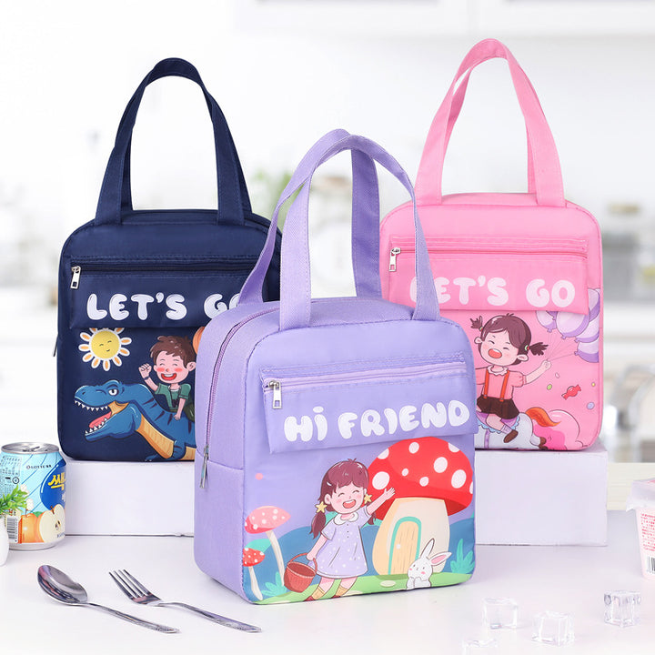 Insulated Cartoon Lunch Tote Kalsten