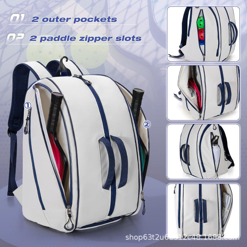 Multi-Compartment Sports Gear Backpack Kalsten