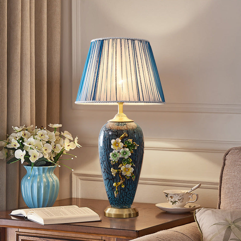 Ornate Floral Table Lamp