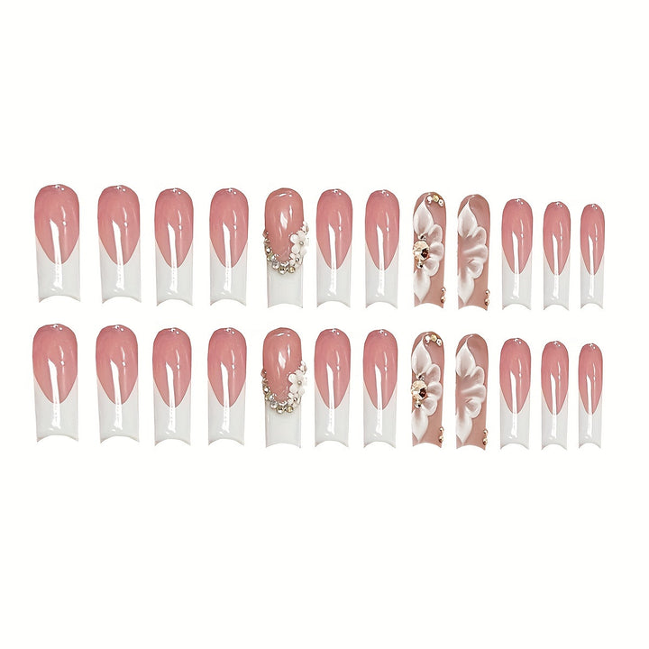 Decorative Artistic Press-On Nail Set Kalsten
