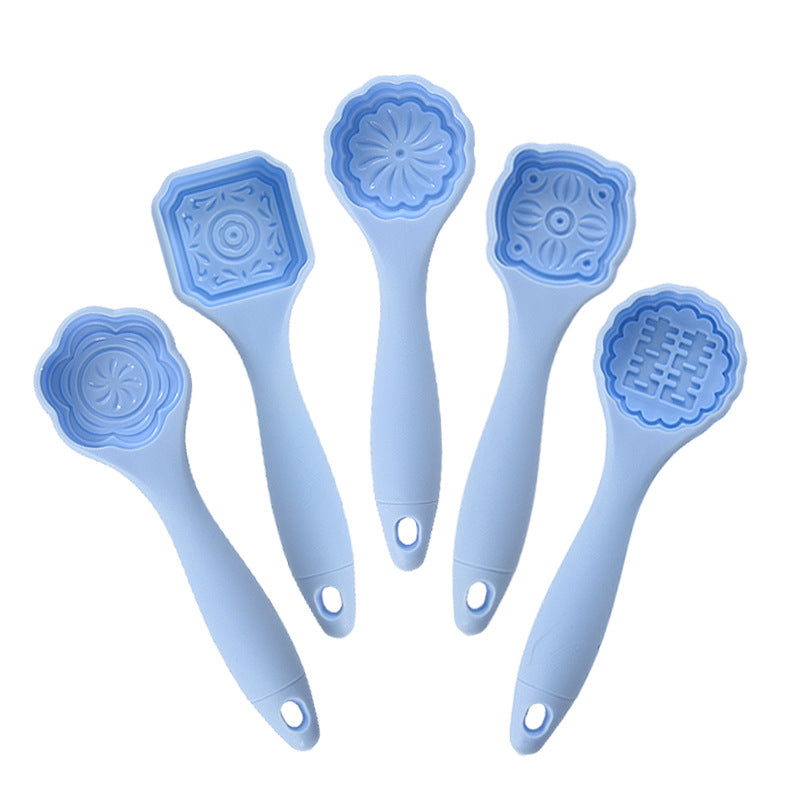 Silicone Cookie Stamp Set with Various Patterns Kalsten