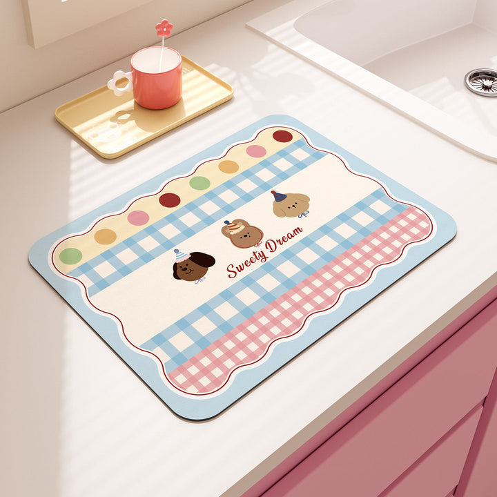 Fun-Themed Kitchen Mat