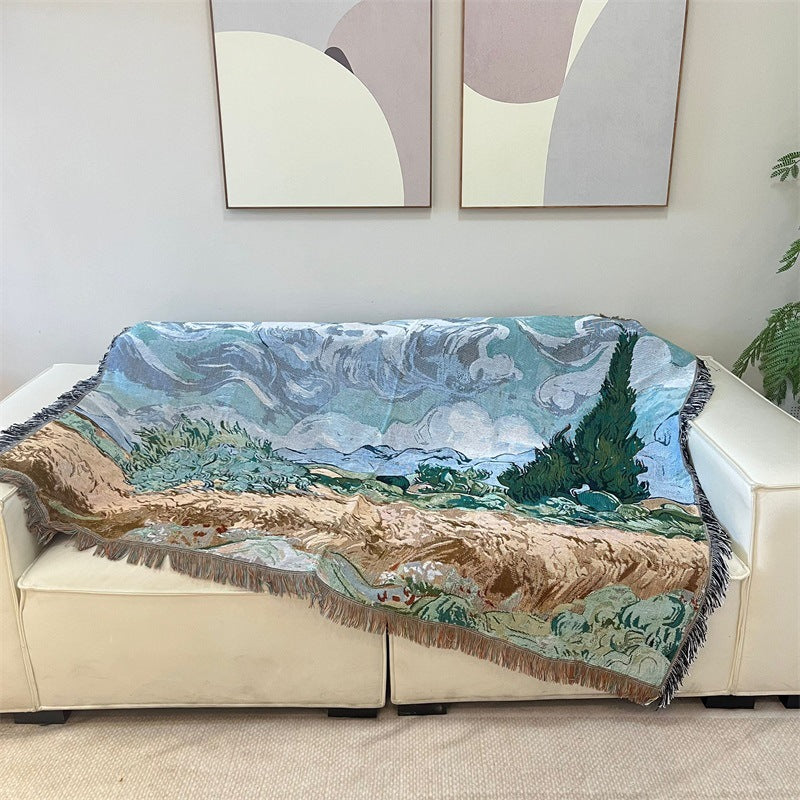 Artistic Decorative Throw Blanket
