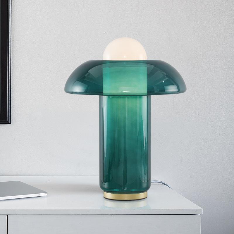Modern Table Lamp with Elegant Glass Shade