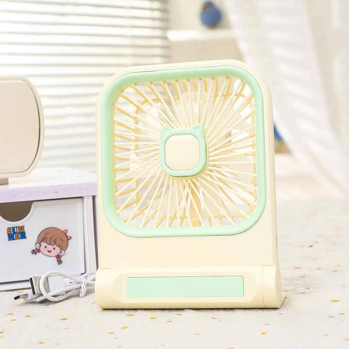 Women's portable mini fan with charming cat design Kalsten